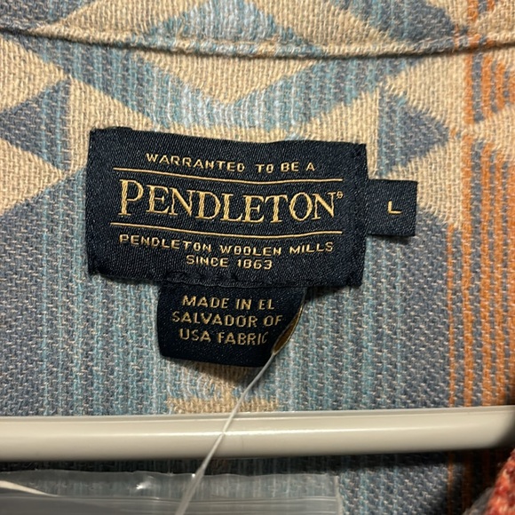 Pendleton wool button up shirt - Picture 3 of 5